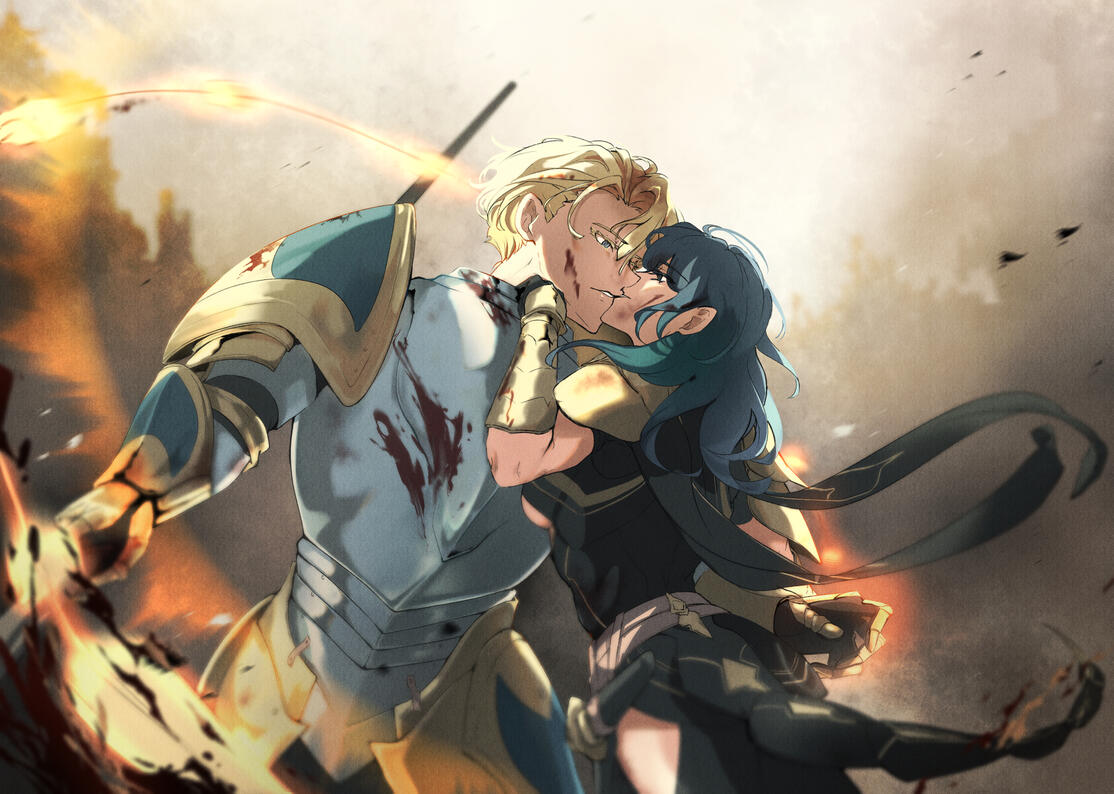 Dimitri and Byleth Fire Emblem: 3 Houses Private Commission