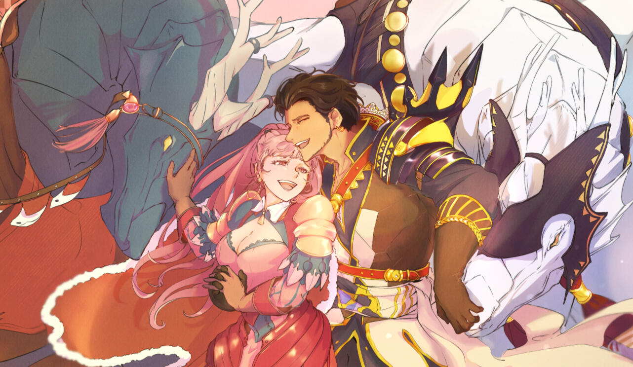 Claude and Hilda Fire Emblem: Three Houses* Private Commission