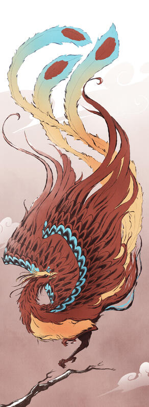 Vermilion Bird Chinese Mythology