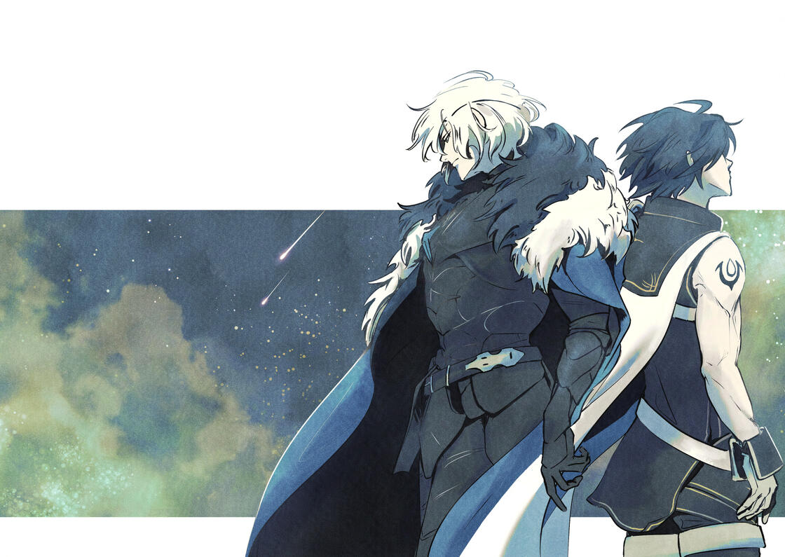 Dimitri and Chrom Fire Emblem