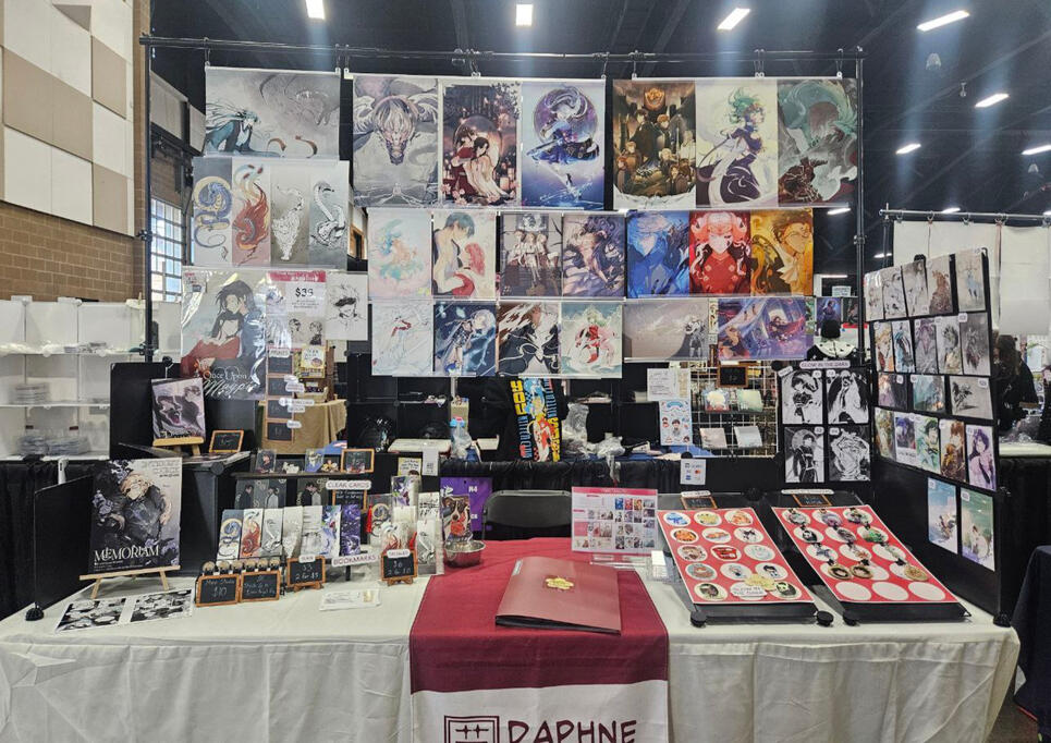 Anime Washington 2025 6ft Table 70% Fanart, 30% Original