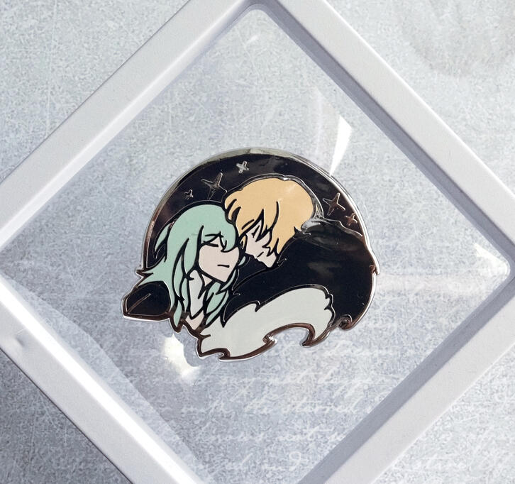 Dimitri x Byleth FE3H Enamel Pin Dimitri x Byleth FE3H Enamel Pin